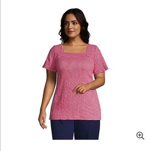 NWOT- Lands’ End Square Neck Too
